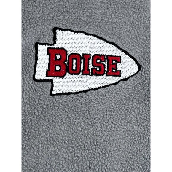 FeatherLite Fleece Jacket Gray Full Zip Boise High School Womens Girls Small - Picture 3 of 10